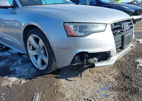 2015 Audi A5 2.0T Premium from USA, damaged, VIN WAUMFAFH2FN005227